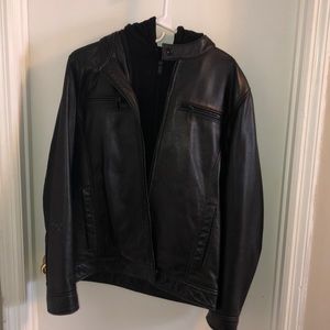 Calvin Klein leather jacket